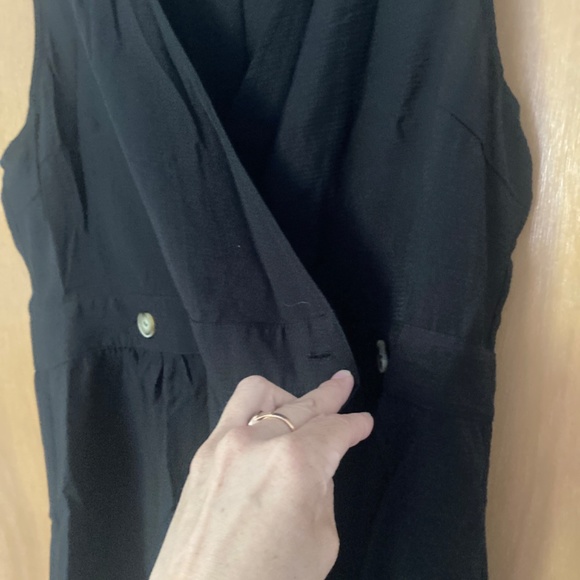 Reitmans black wrap dress - Picture 3 of 6